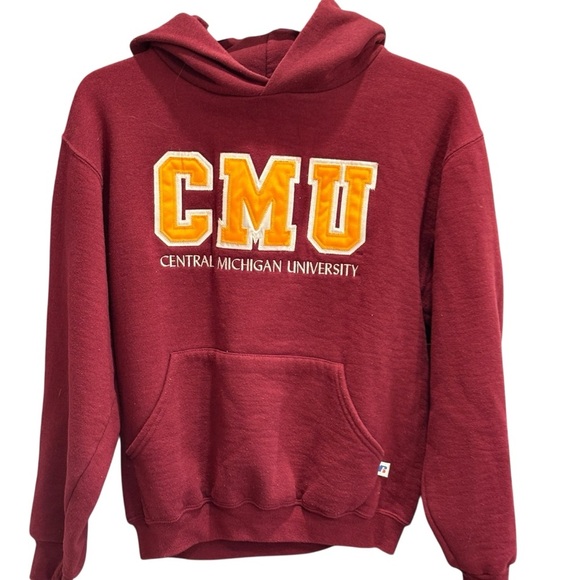 Russell Central Michigan University Vintage Sweatshirt Hoodie Size Small - Picture 1 of 6